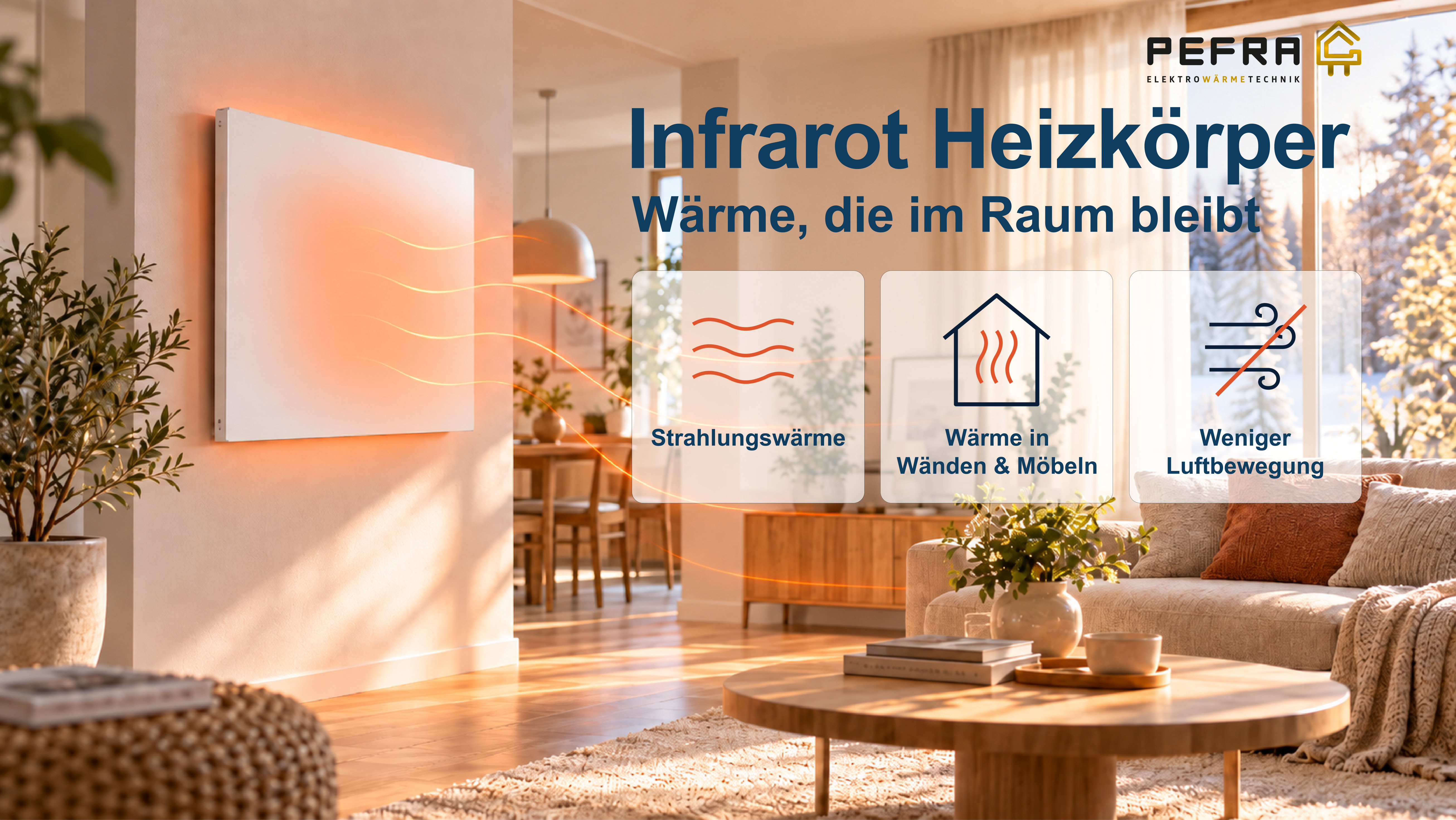 Infrarot Heizkörper: Wärme, die im Raum bleibt