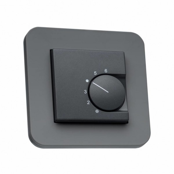 Raumthermostat für Gira E3 anthrazit