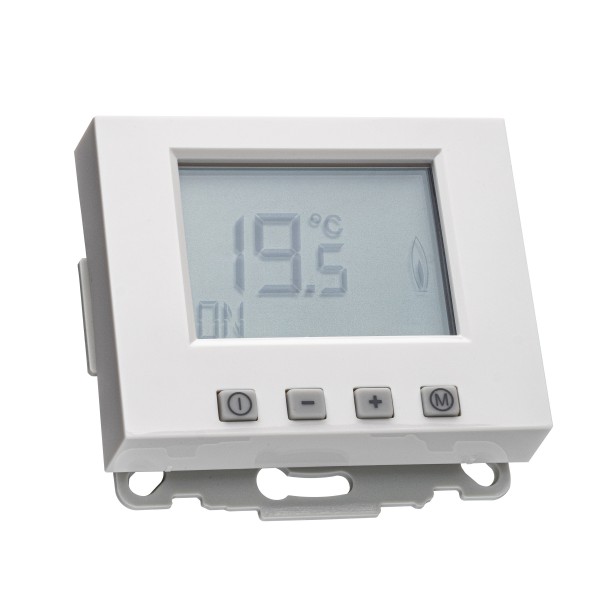 Raumthermostat ERD-86 digital für Berker K.1/K.5 Rahmen