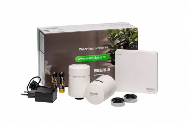 Wiser Heat Starter Kit - Heizkörperthermostate inkl. Hub (Gateway)