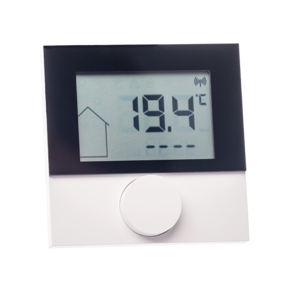 Raumthermostat Alpha 2 Bus 24V LCD Design mit Fernfühler