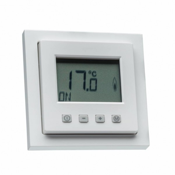 Raumthermostat digital mit Timer für Busch Jäger future linear