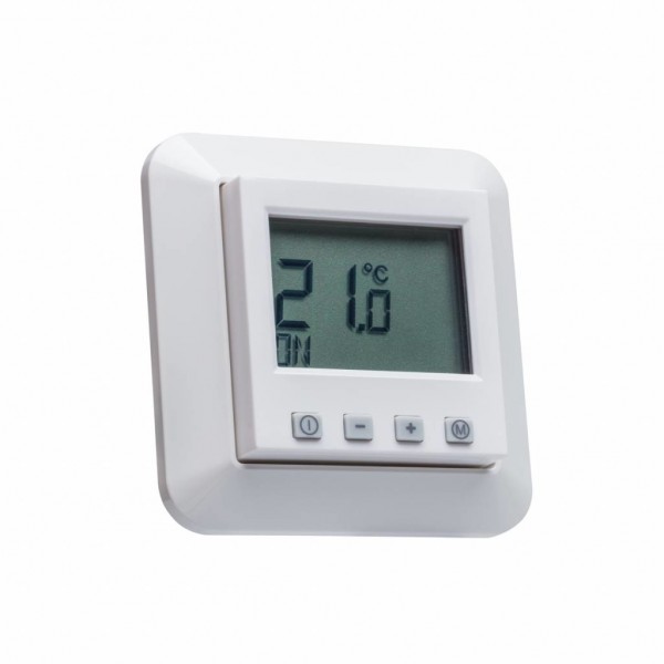 Raumthermostat digital mit Uhr für Merten Rahmen