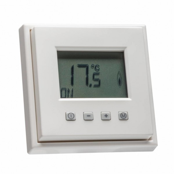 Raumthermostat digital für Jung Serie LS Rahmen