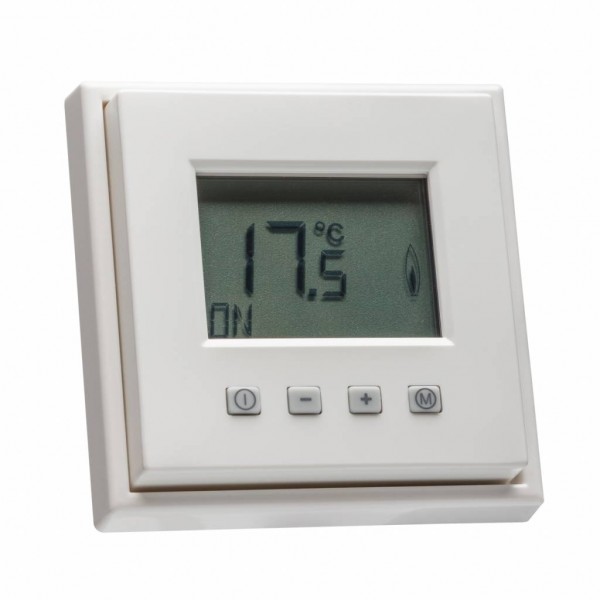 Raumthermostat digital mit Uhr für Jung Serie LS