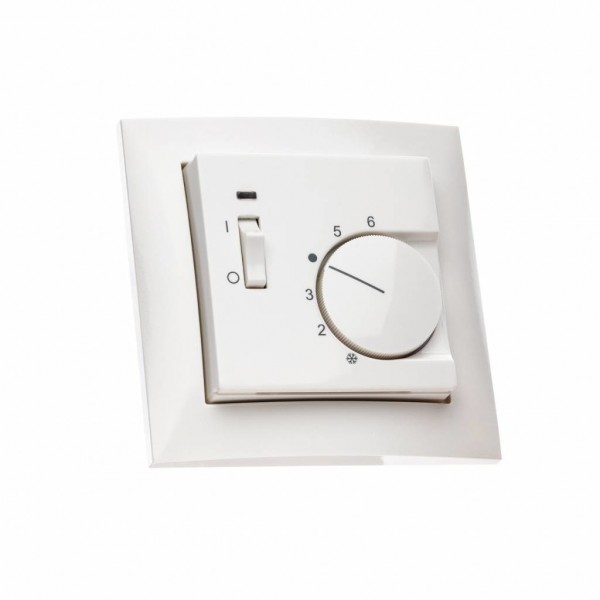 Raumthermostat für Berker S.1 mit Schalter Ein/Aus