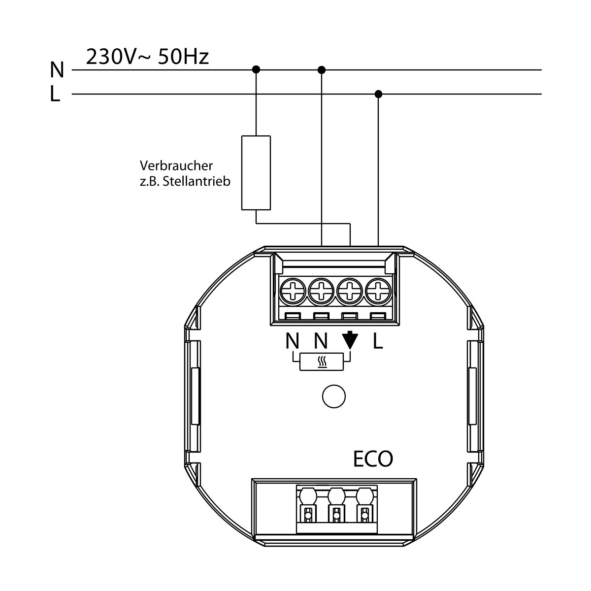 Raumthermostat digital für Berker S.1/B.3/B.7 Rahmen in anthrazit