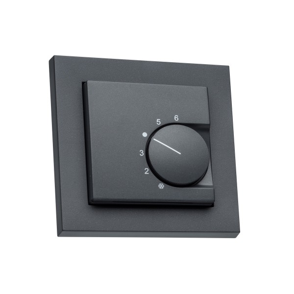 Raumthermostat für Gira E2 anthrazit