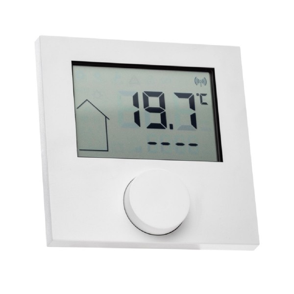 Raumthermostat Funk digital Alpha 2 LCD mit Fernfühler