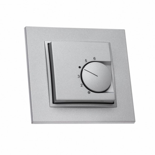 Raumthermostat für Berker B.7 alu